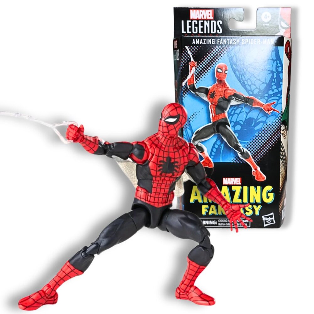 Spider-Man Marvel Legends Series 60th Anniversary Amazing Fantasy Action Figure